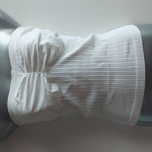 Vintage Request White Ribbed Tub Top